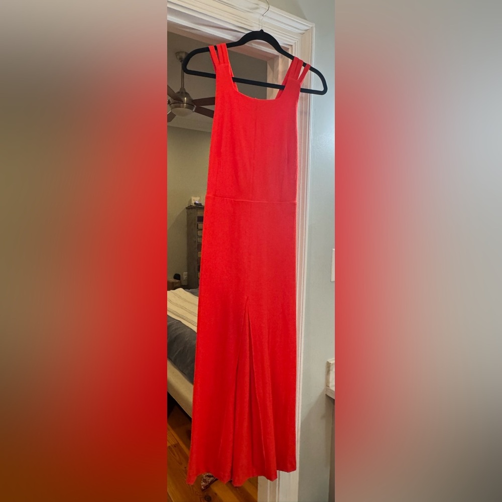 Elegant Red Evening Gown
